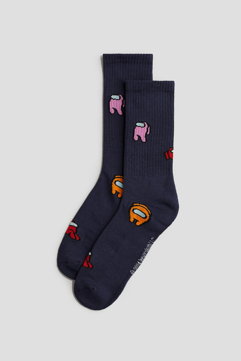 Pack de 5 calcetines con motivo intarsia - H&m фото 2