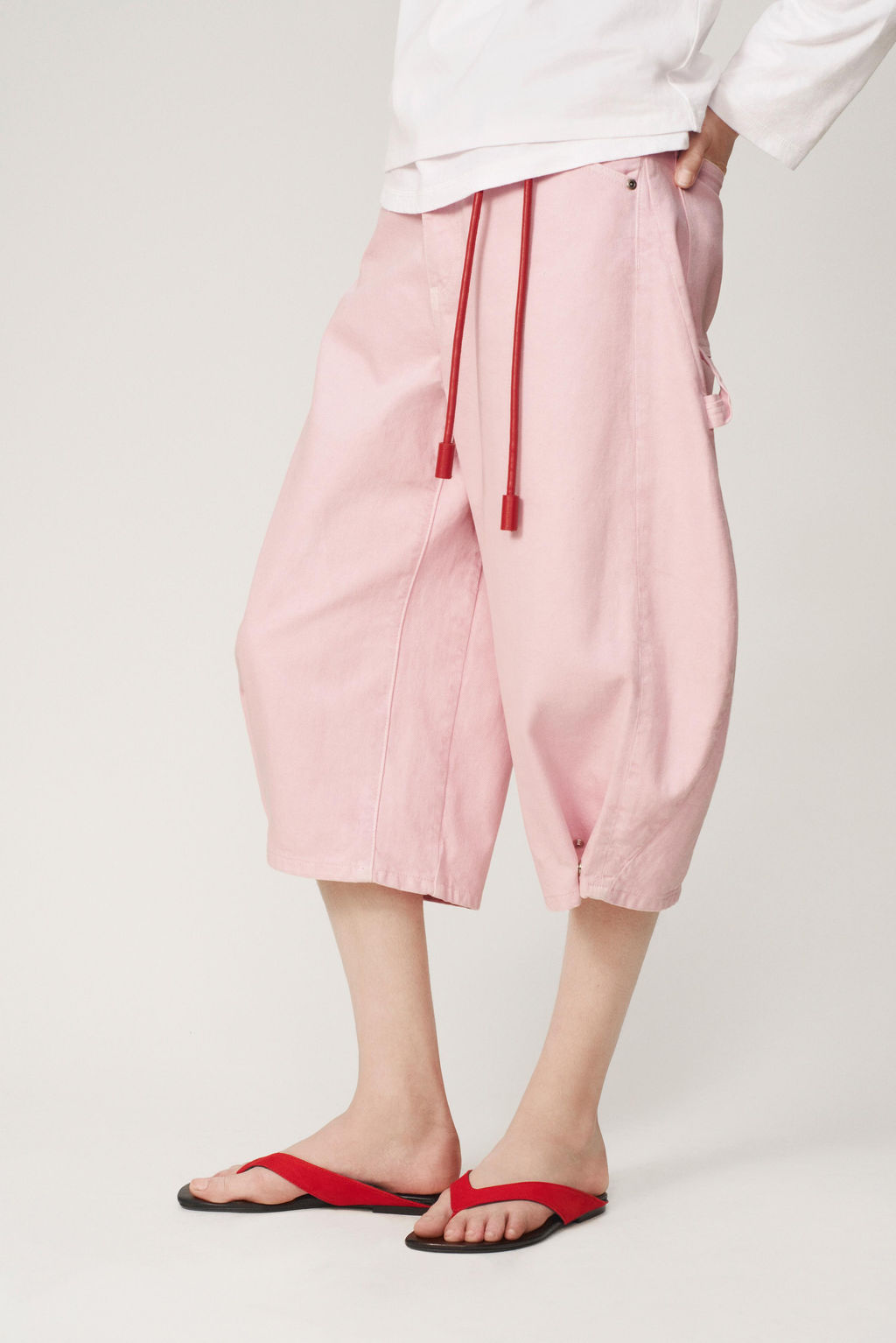 BERMUDA PLIEGUES - THE ITEM ZARA WOMAN / Rosa  фото 2