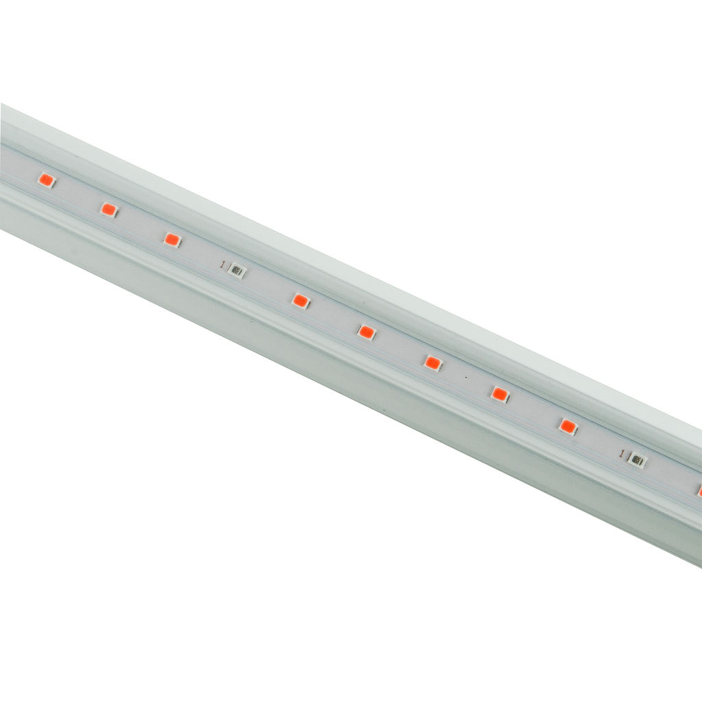 ULI-P43-35W/SPBX IP40 WHITE Светильник для растений светодиодный линейный, 1150мм, выкл. на корпусе. Алюминий. Спектр с дальним красным для рассады и досвечивания в период роста. TM Uniel