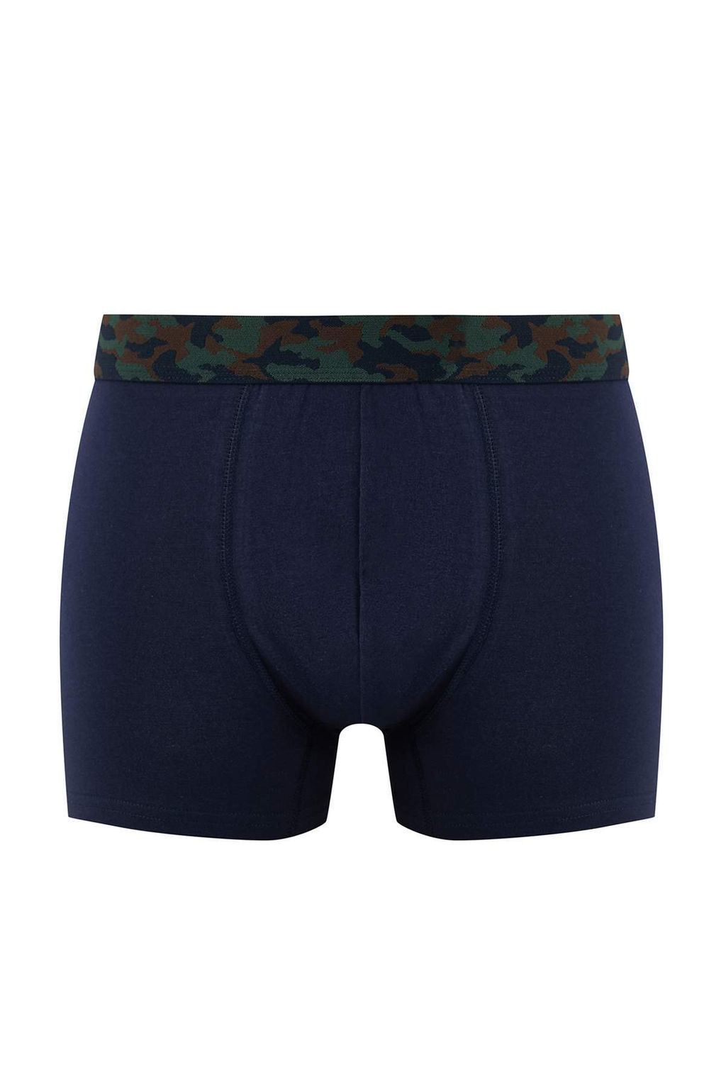 Lacivert Gentlemen Desen Lastikli 4lu Paket Pamuklu Elastanl? Boxer TMNAW26BX00001 - Trendyolmilla фото 8