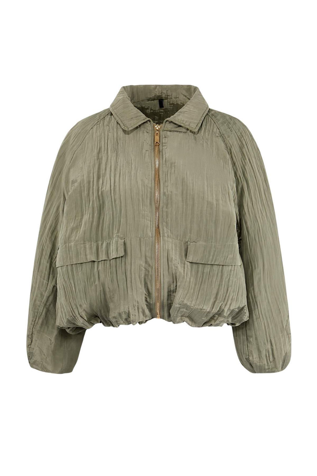 Kahverengi Ince Dolgulu Dokulu Oversize Bomber Mont TWOSS26MO00007 - Trendyolmilla фото 12