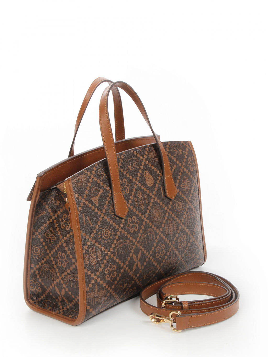 LACCOMA сумка АС622-Россия-шоколад эко кожа