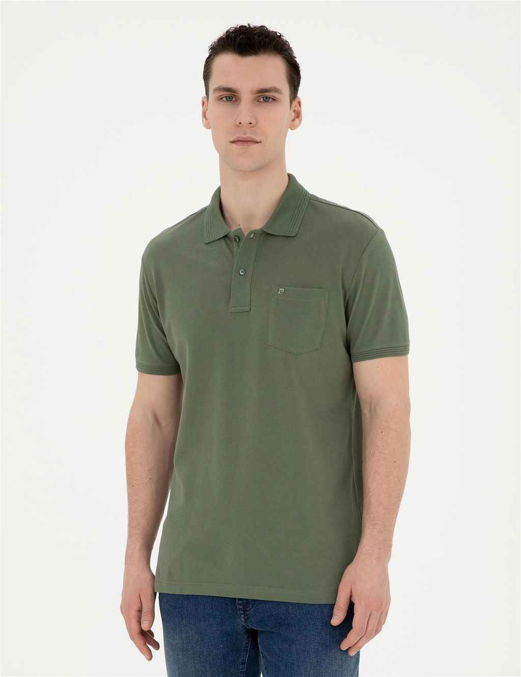 Haki Regular Fit Basic Ti__rt