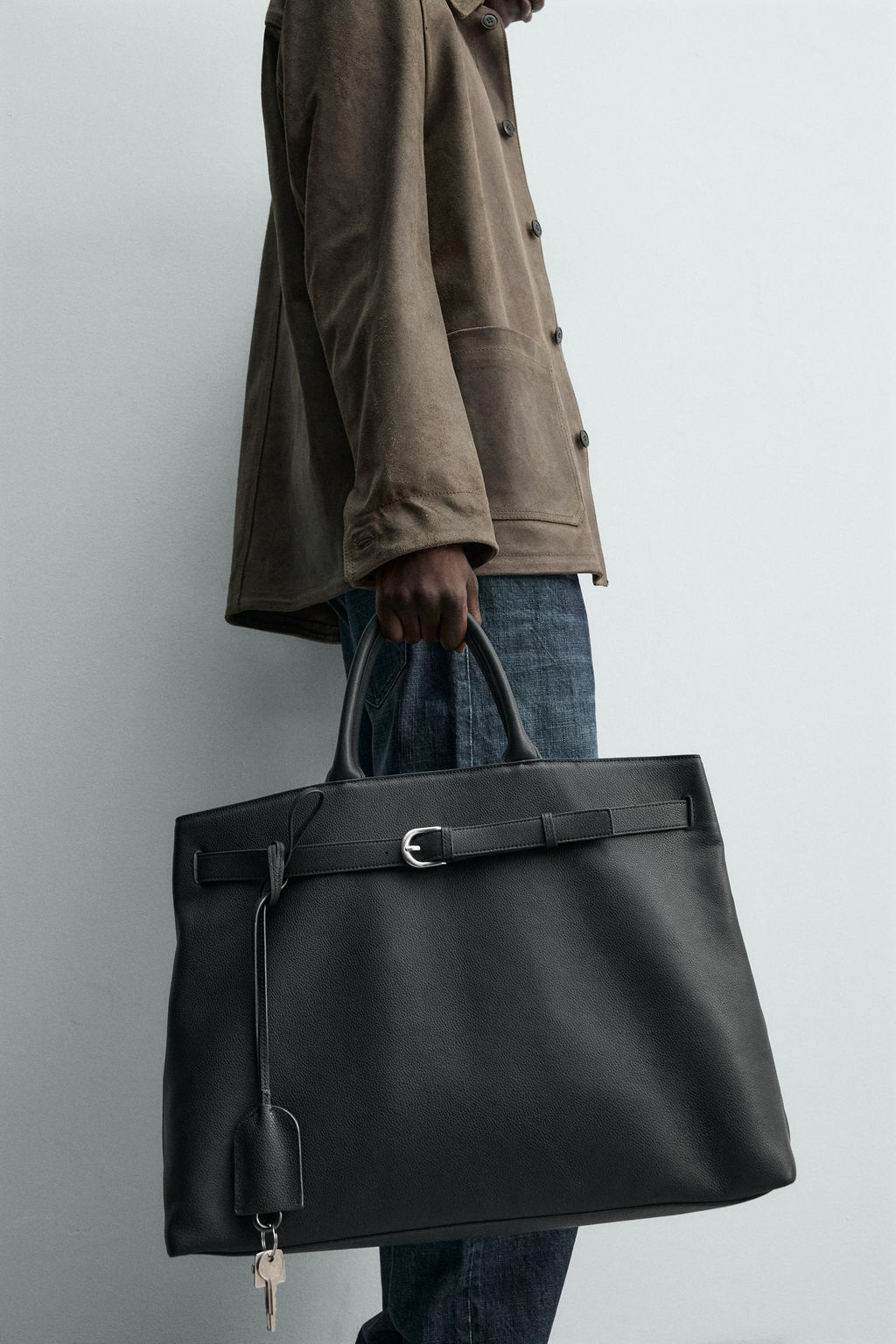 LEATHER BELT HANDBAG - Zara фото 8