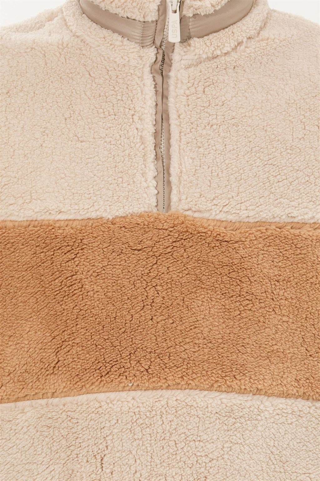 U. S. Polo Assn Мужская комфортная толстовка с воротником-стойкой и камнем - U.s. polo assn фото 13