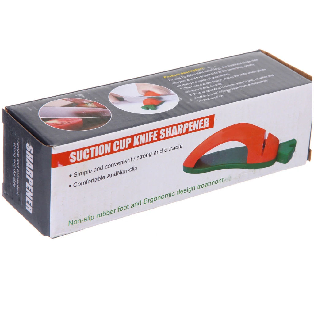 Точилка для ножей универсальная "Морковка" 16,5см в коробке