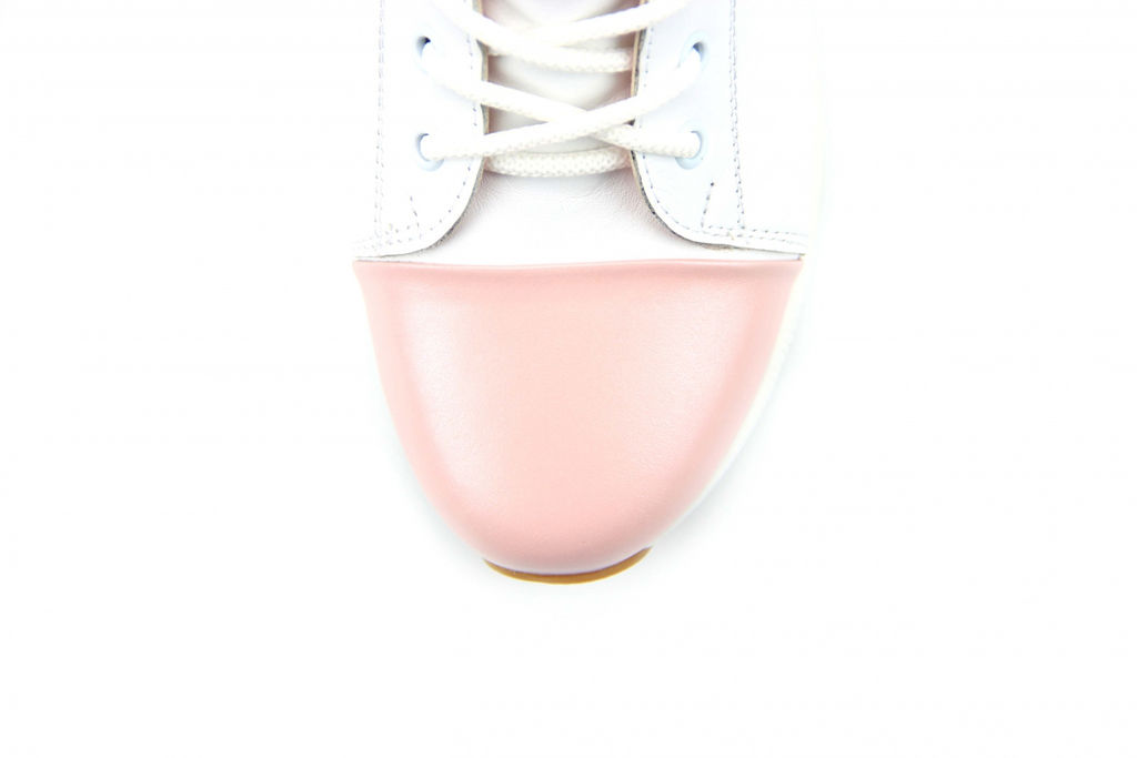 Ботинки 312.omega.w.white/pink/Мех