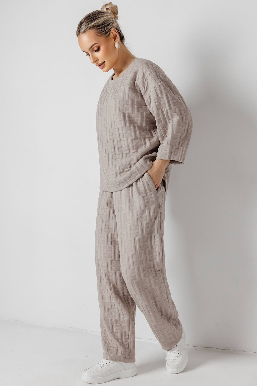 Брюки женские 204/01/Бежевый