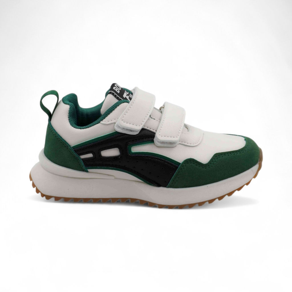 Кроссовки А762-7 бело зеленые - Sport фото 2