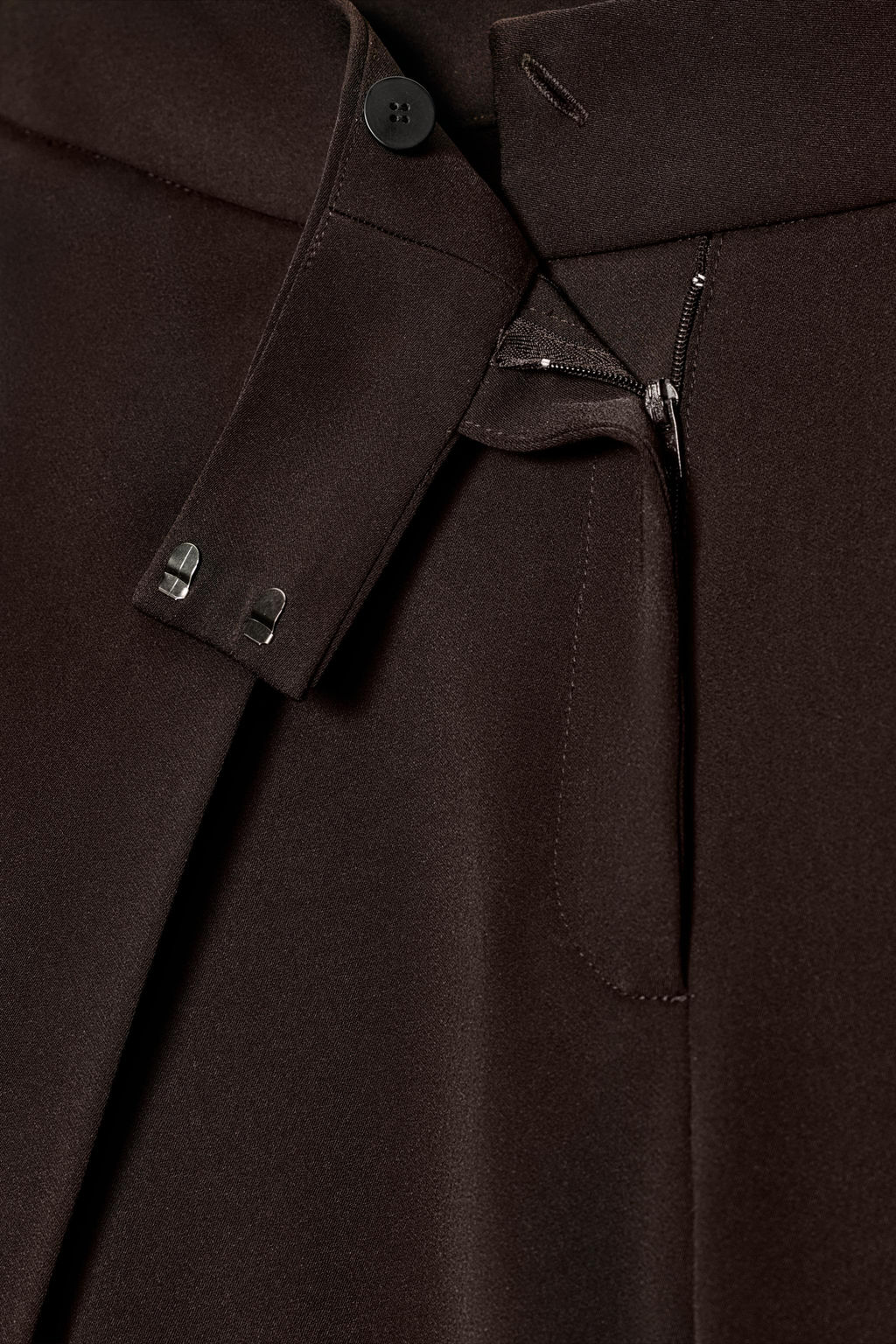 PANTAL?N WIDE LEG ZW COLLECTION / Marr?n - Zara фото 7