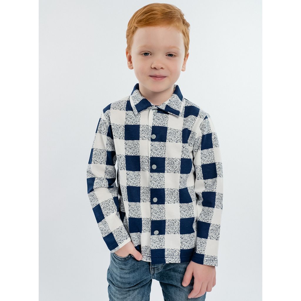 Рубашка футер 2х нитка начёс 0497310302 - Youlala фото 2