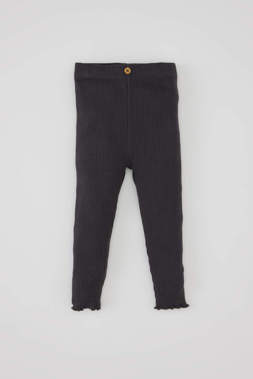 K?z Bebek Duz Paca Fitilli Kaskorse Basic Tayt - Defacto фото 3