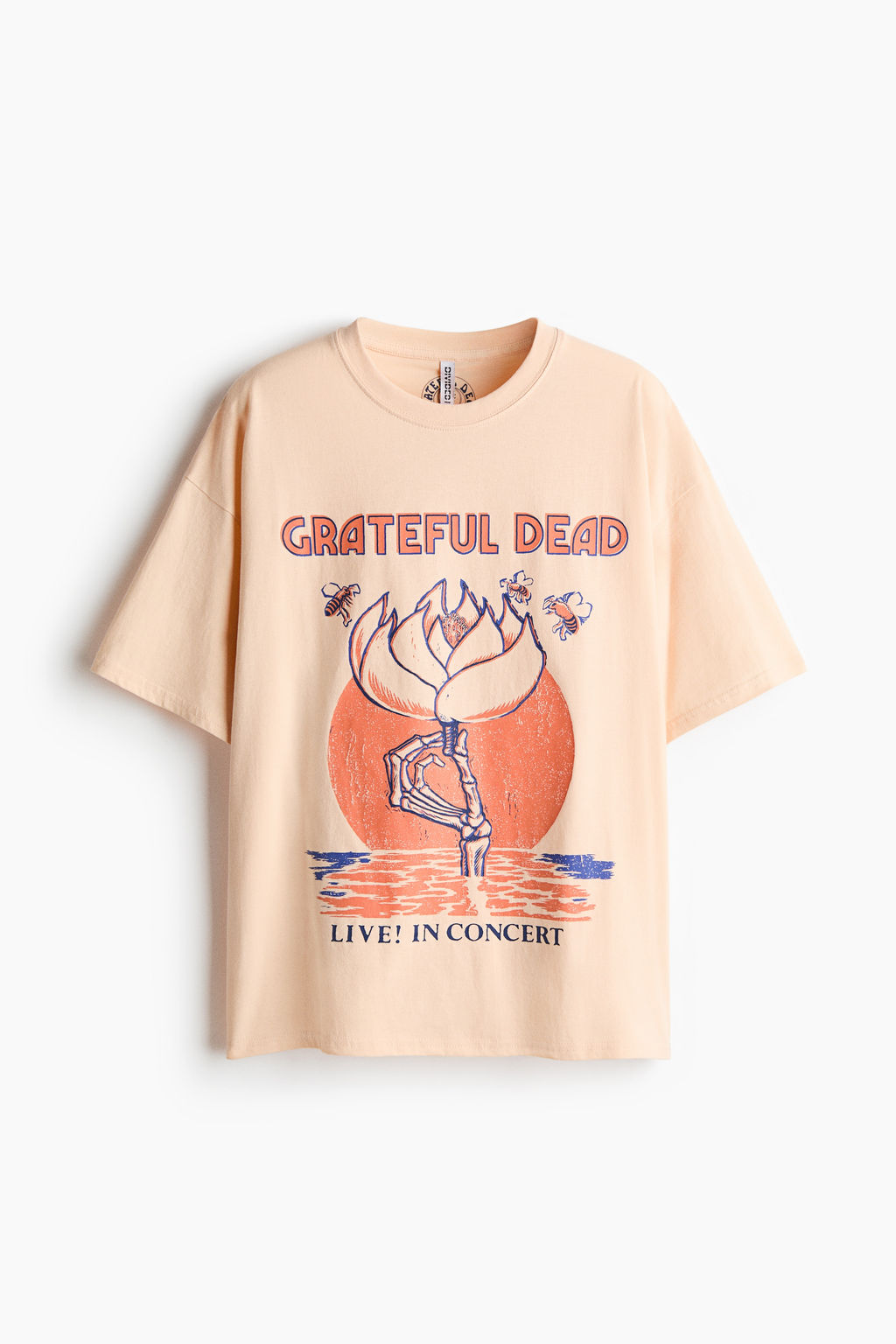 Camiseta oversize con motivo estampado - H&m фото 5