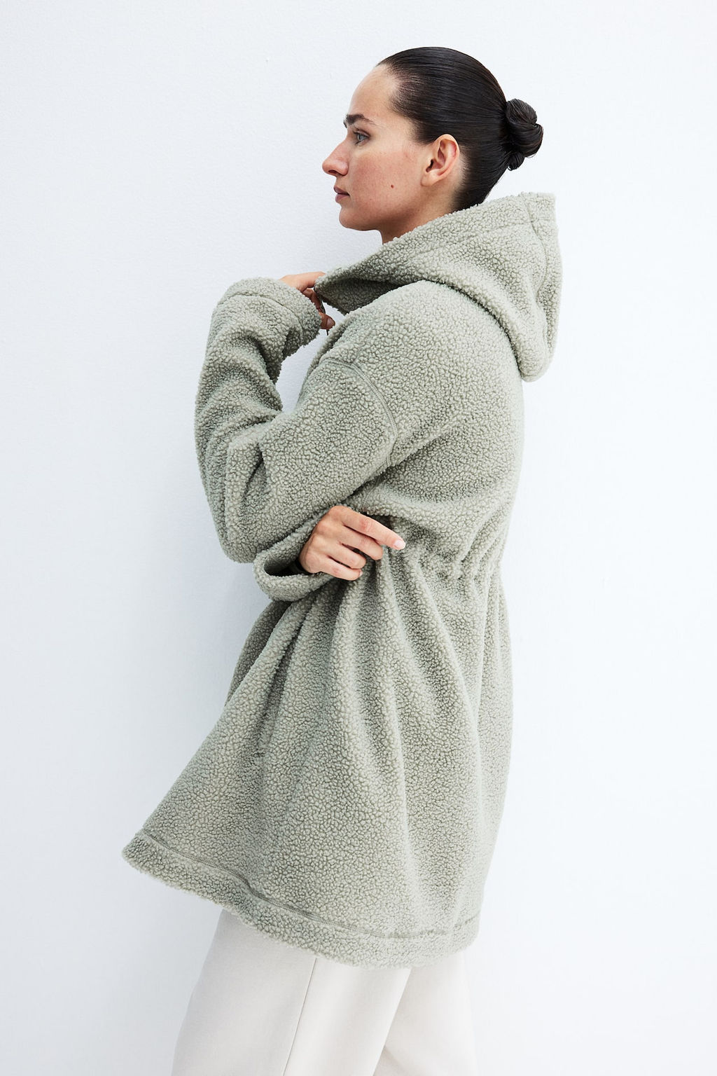 MAMA Chaqueta en borreguito Before & After - H&m фото 4