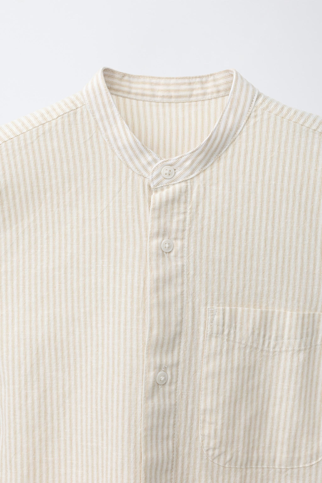 CAMISA RAYAS ALGOD?N LINO / Arena