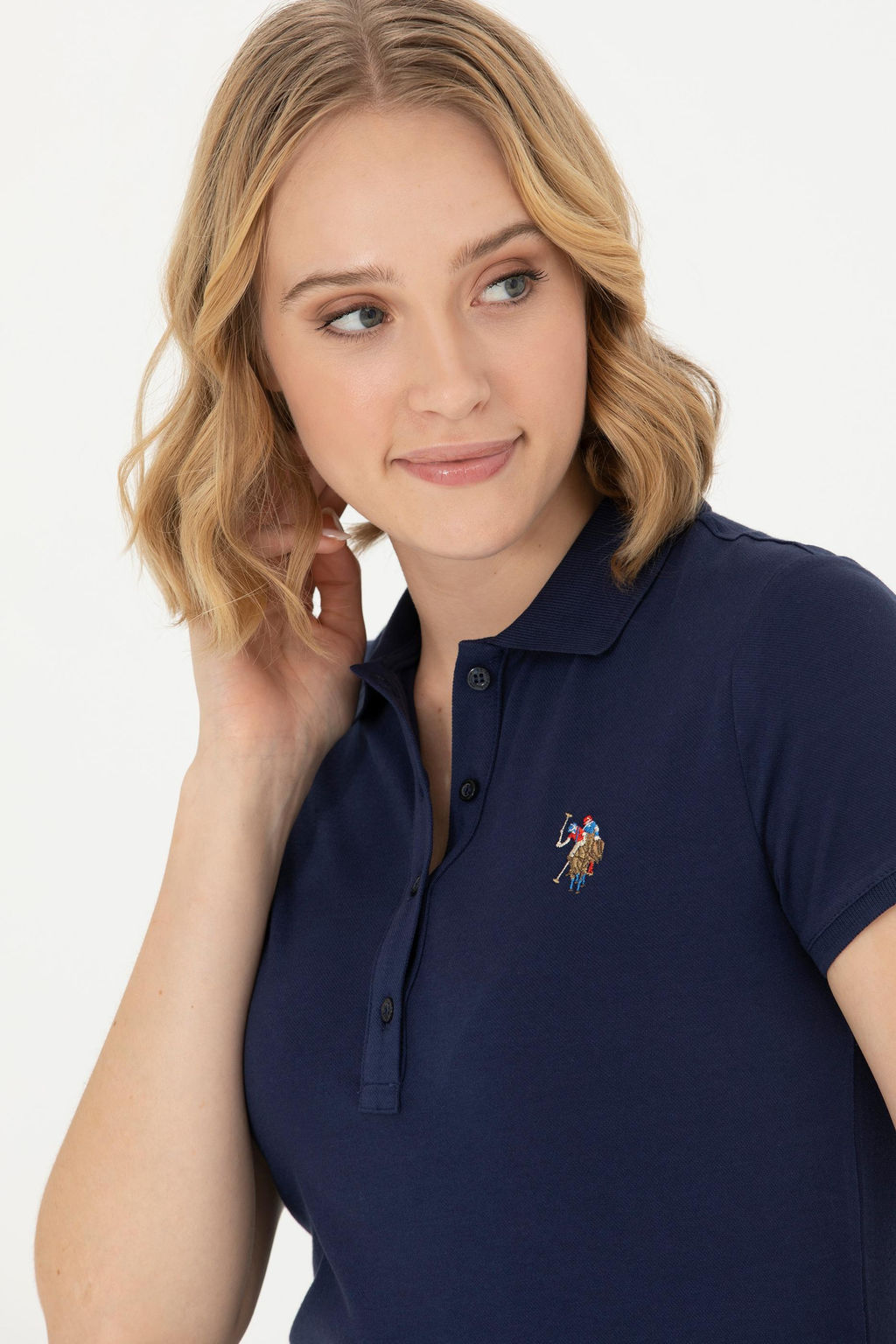 Kad_n Lacivert Polo Yaka Ti__rt - U.s. polo assn фото 2