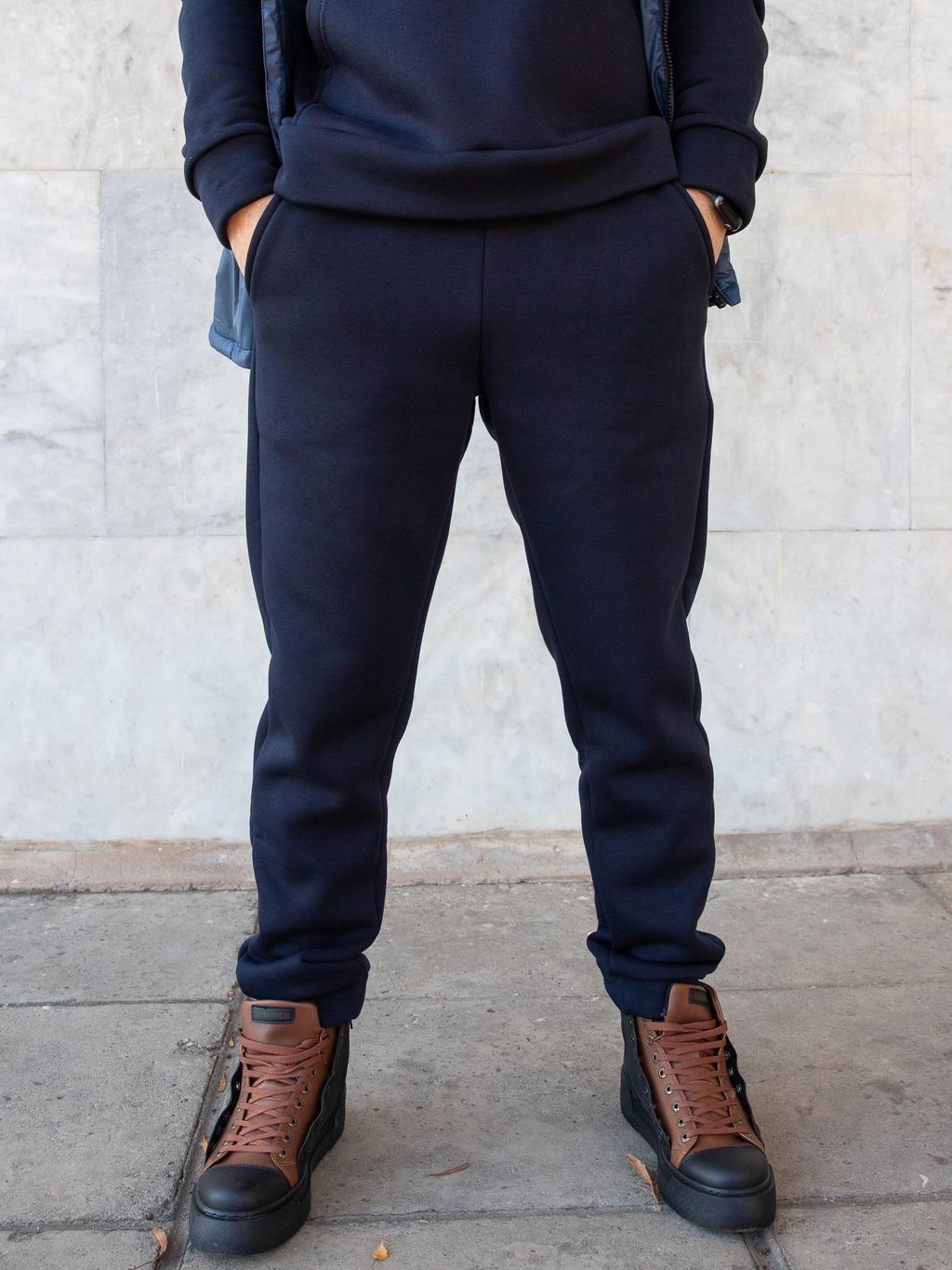 Мужской Мужской спортивный костюм БТ010, темный-графит от Спортсоло - Sportsolo фото 15