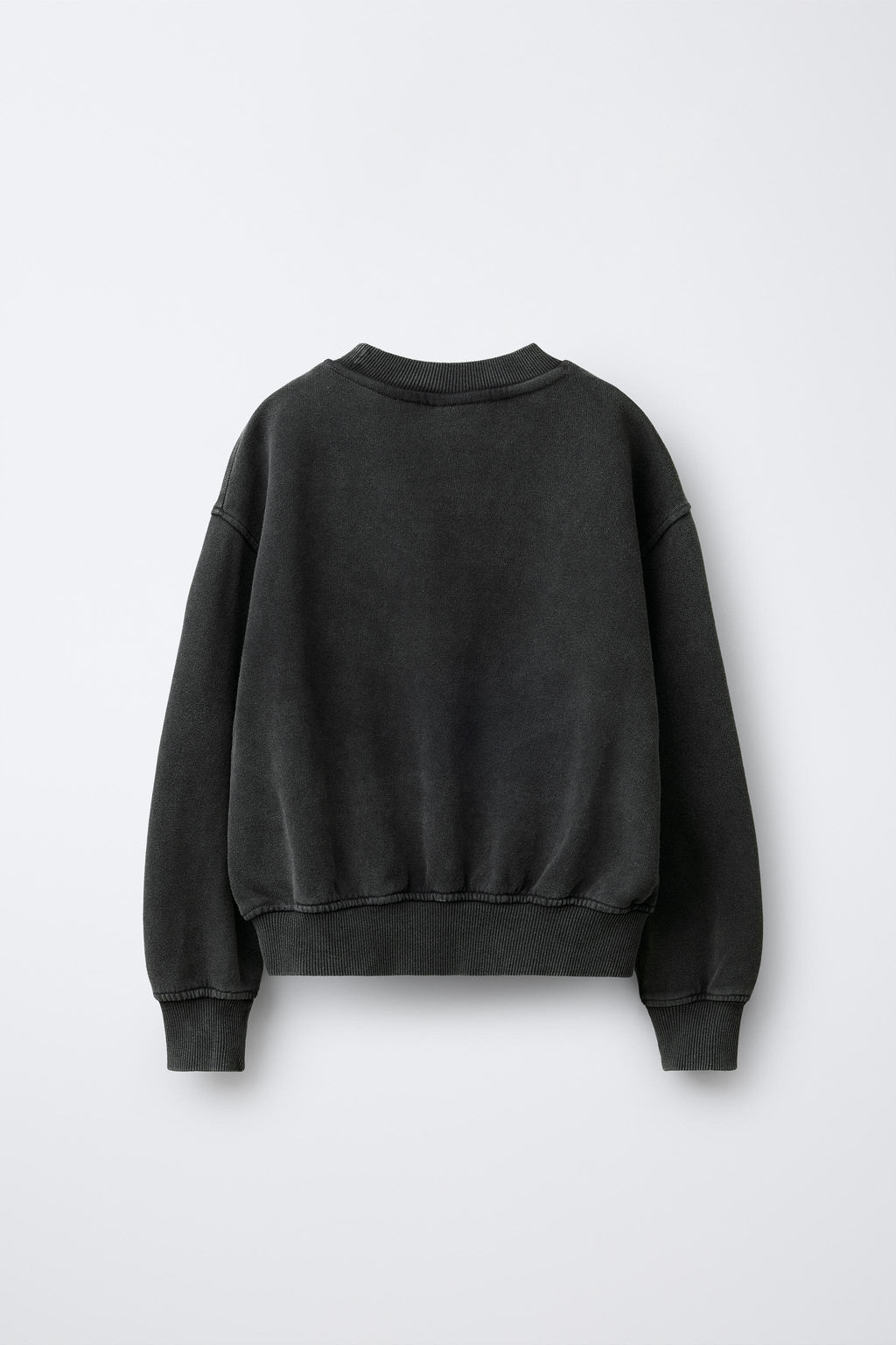 WEDNESDAY FADED-EFFECT SWEATSHIRT - Zara фото 2