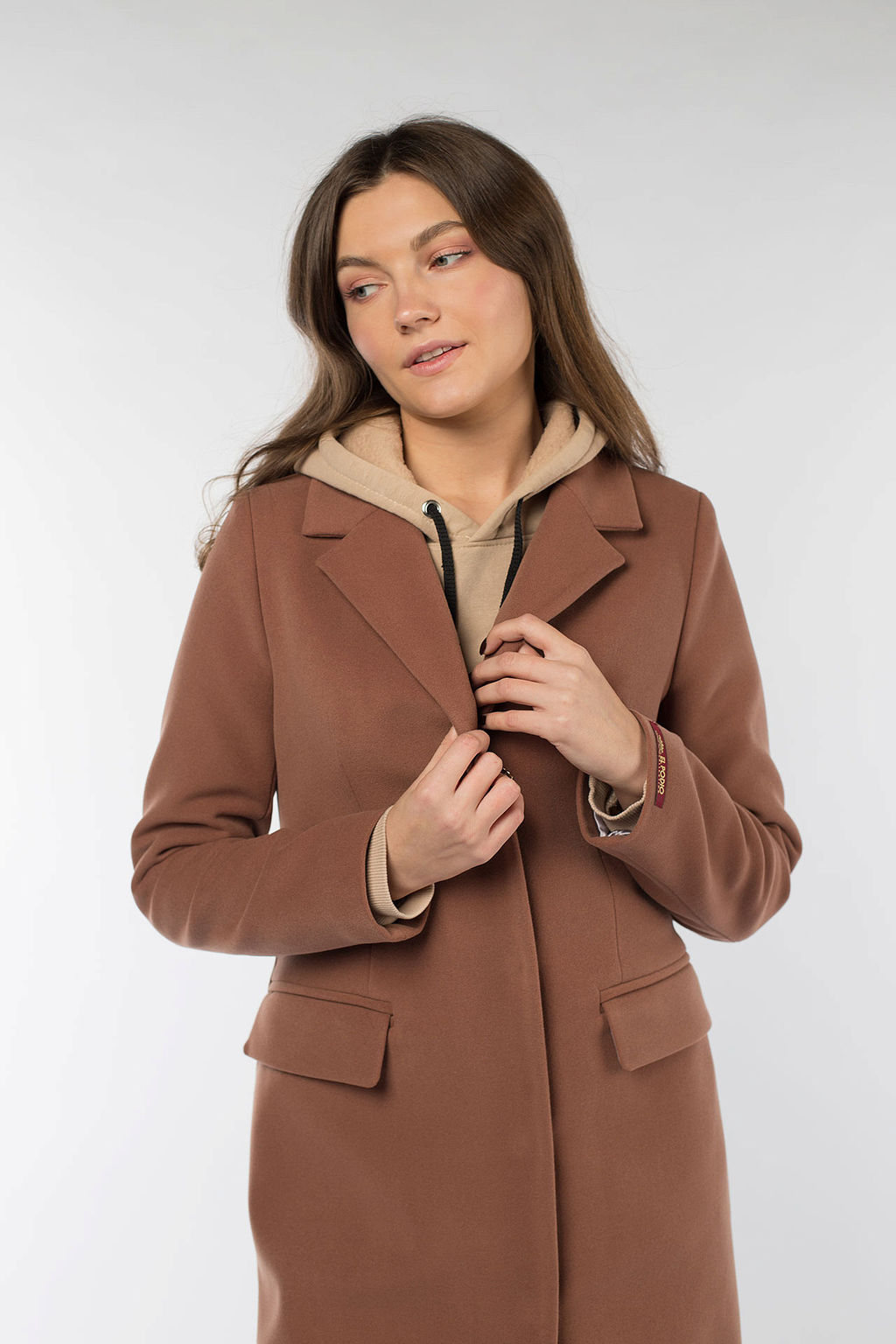 Пальто женское демисезонное - El podio фото 5