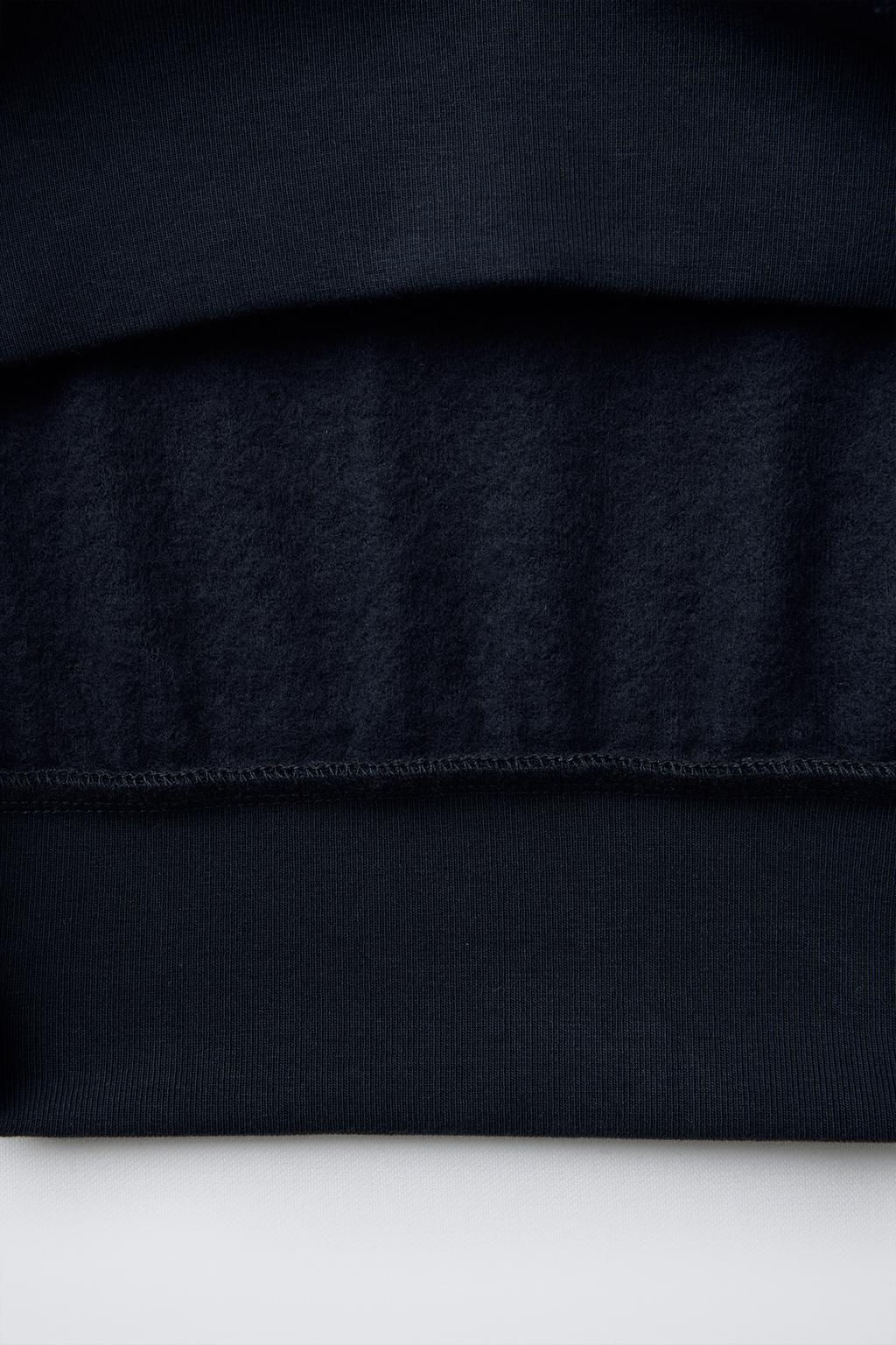 BOUCLE EMBROIDERED TEXT SWEATSHIRT - Zara фото 4