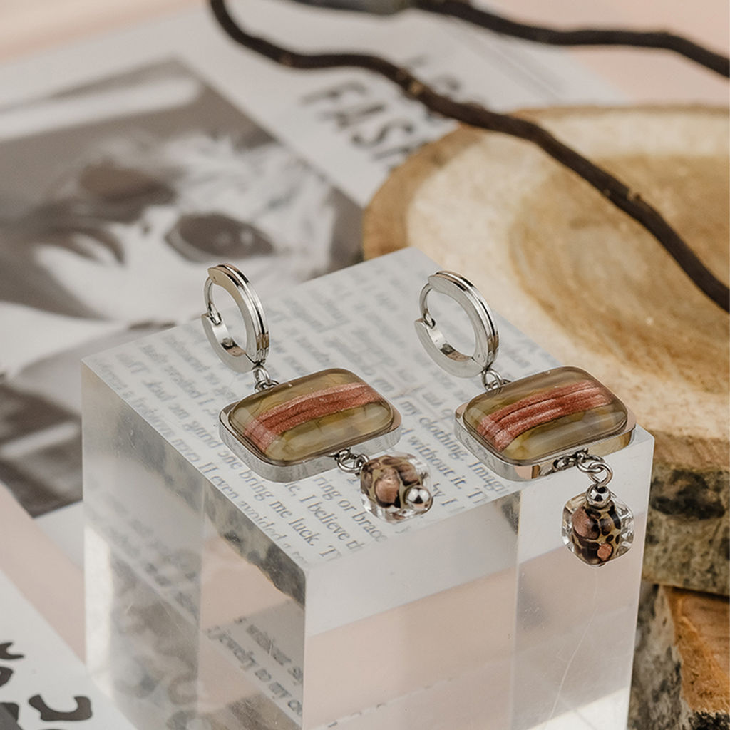 Серьги из муранского стекла - Vloes фото 3