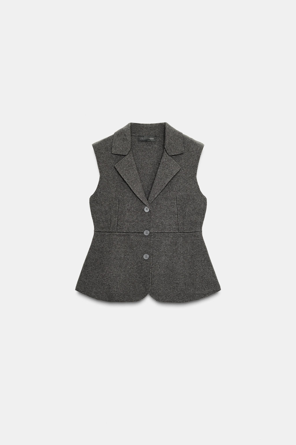 TAILORED KNIT WAISTCOAT - Zara фото 5
