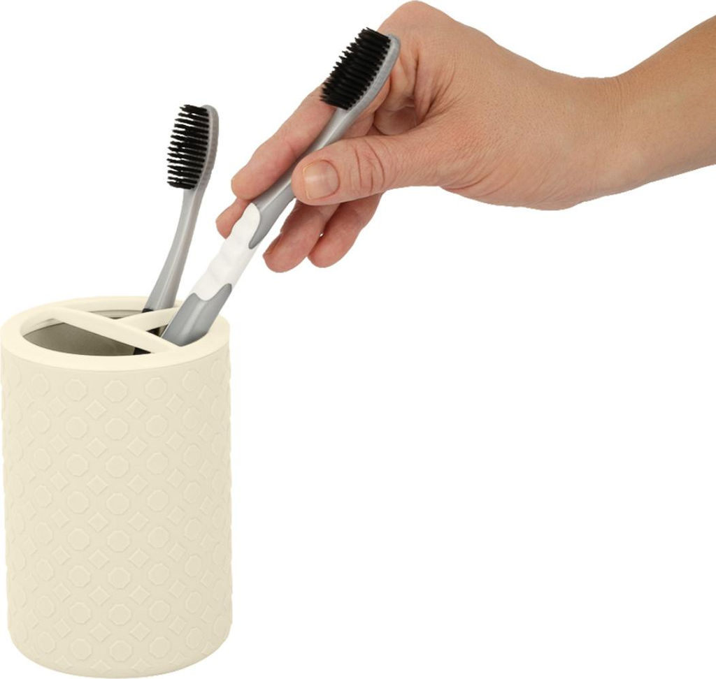 Цена за 2 шт. Подставка для зубных щеток СТОКГОЛЬМ молочный туман PT502310048