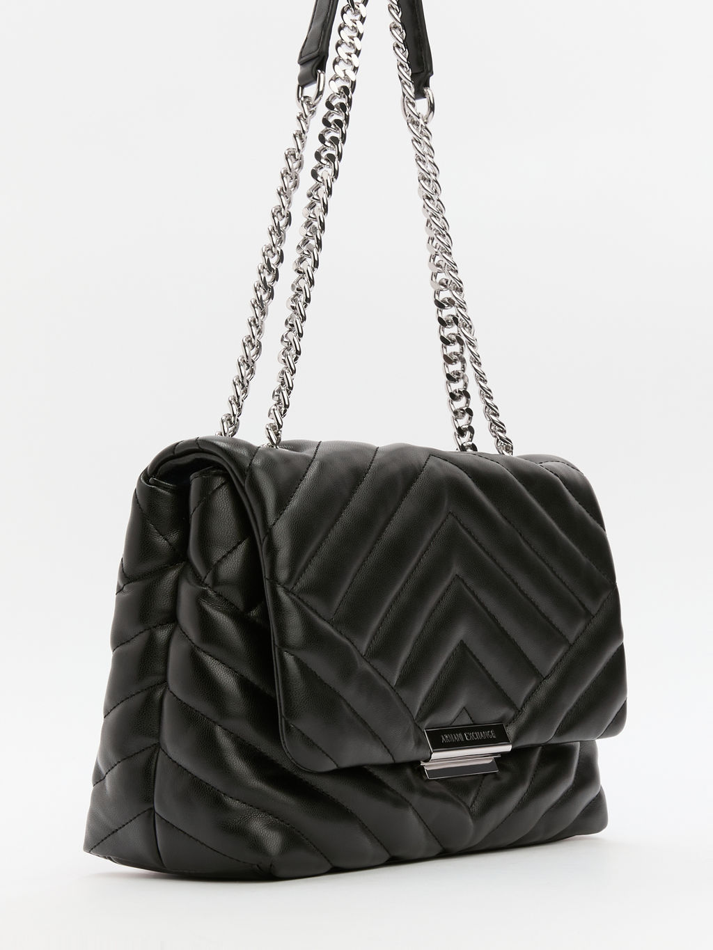 Женская сумка через плечо ARMANI EXCHANGE VICTORIA Артикул 4081523, черный  фото 3