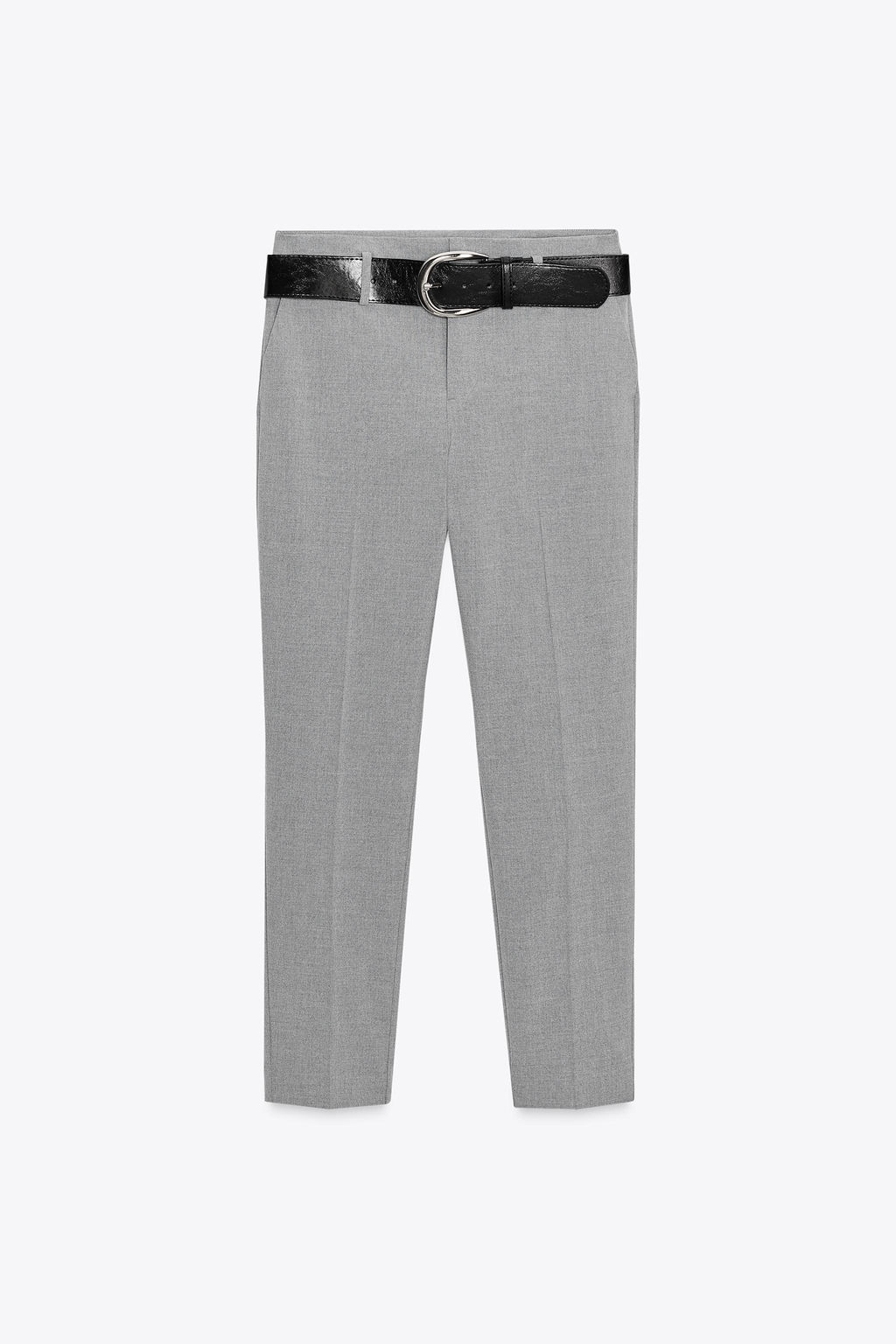 SLIM TROUSERS WITH BELT