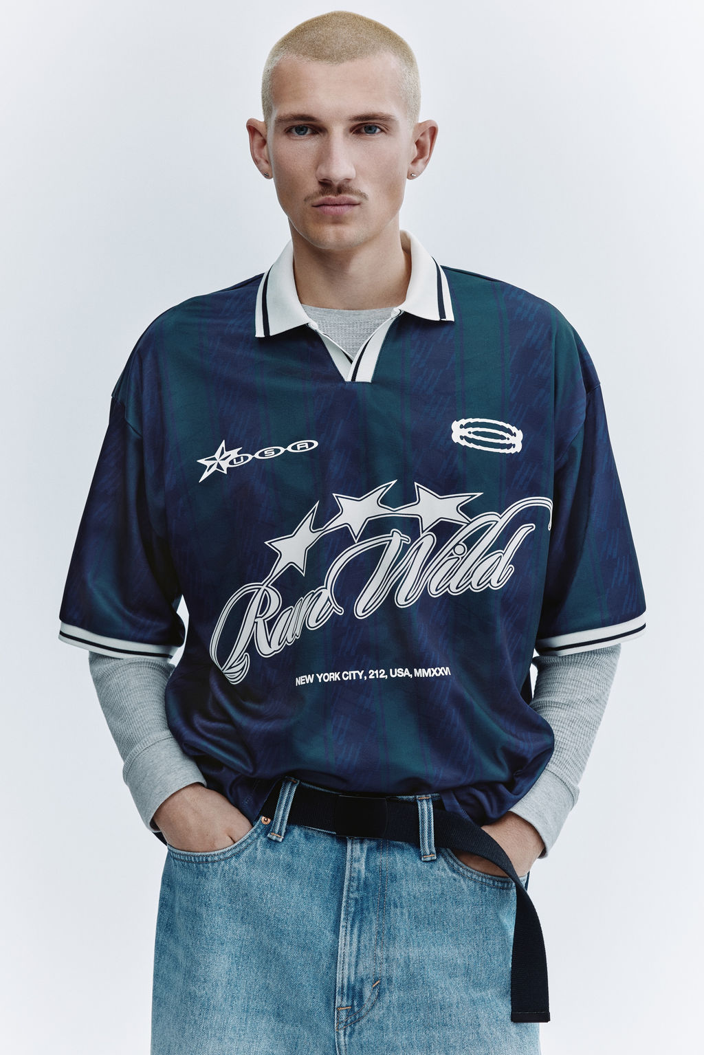 Camiseta de f?tbol Loose Fit - H&m фото 2