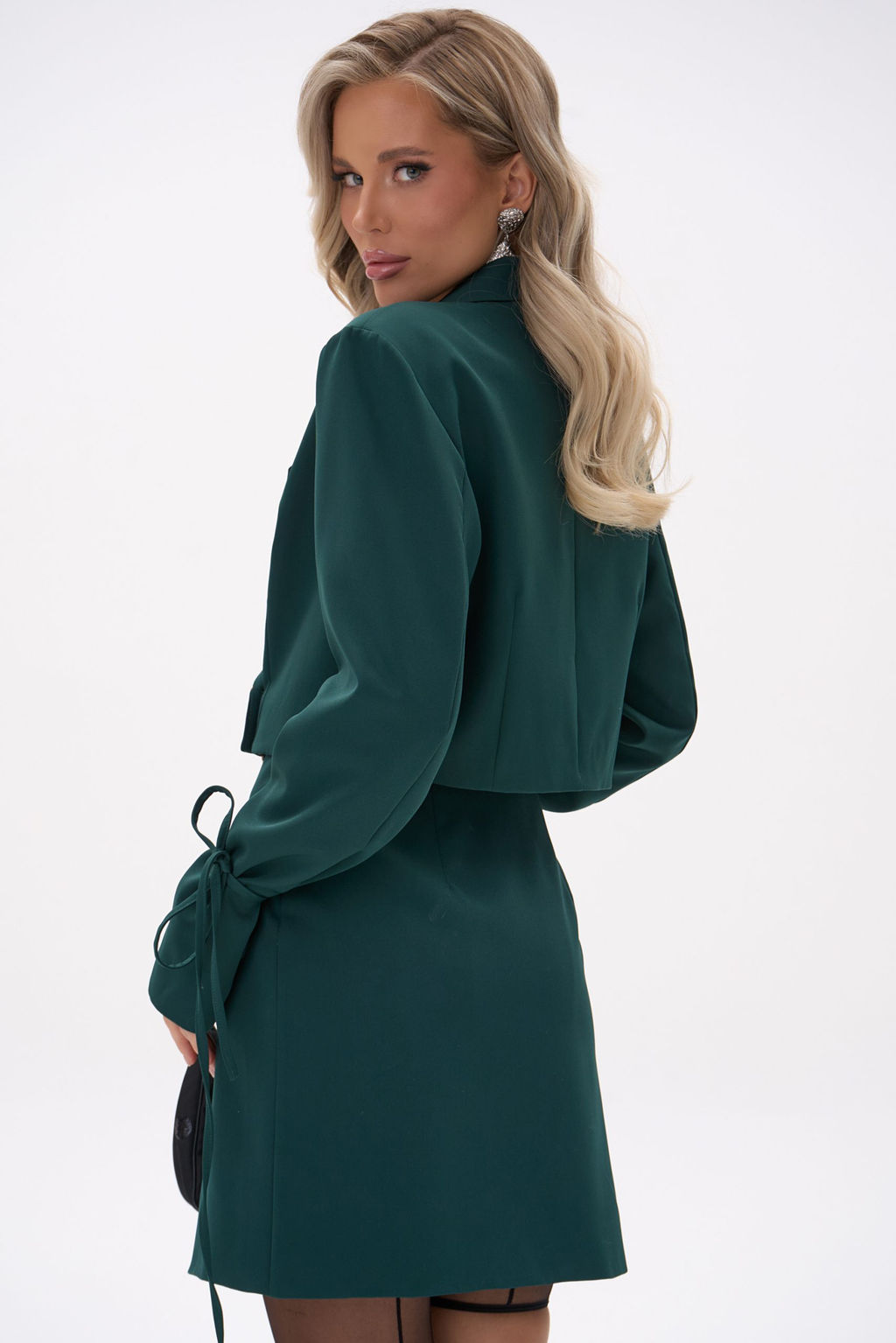 Пиджак Бонни (изумрудный) - Эльза фото 17