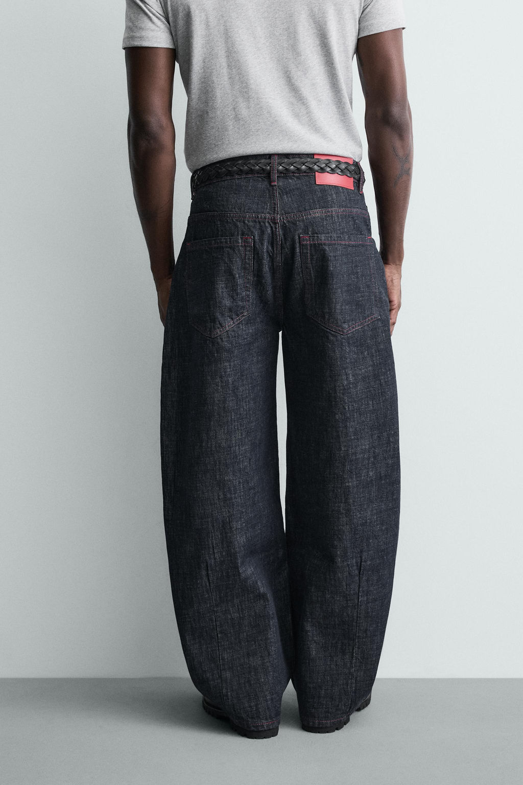 JEANS BALLOON FIT / ?ndigo - Zara фото 3