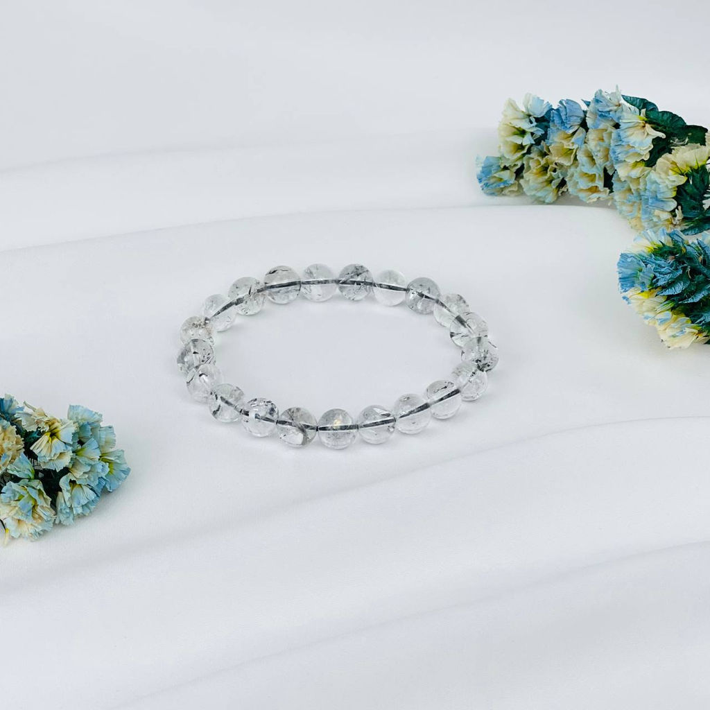 Браслет из Херкимерского кварца 18,5 см