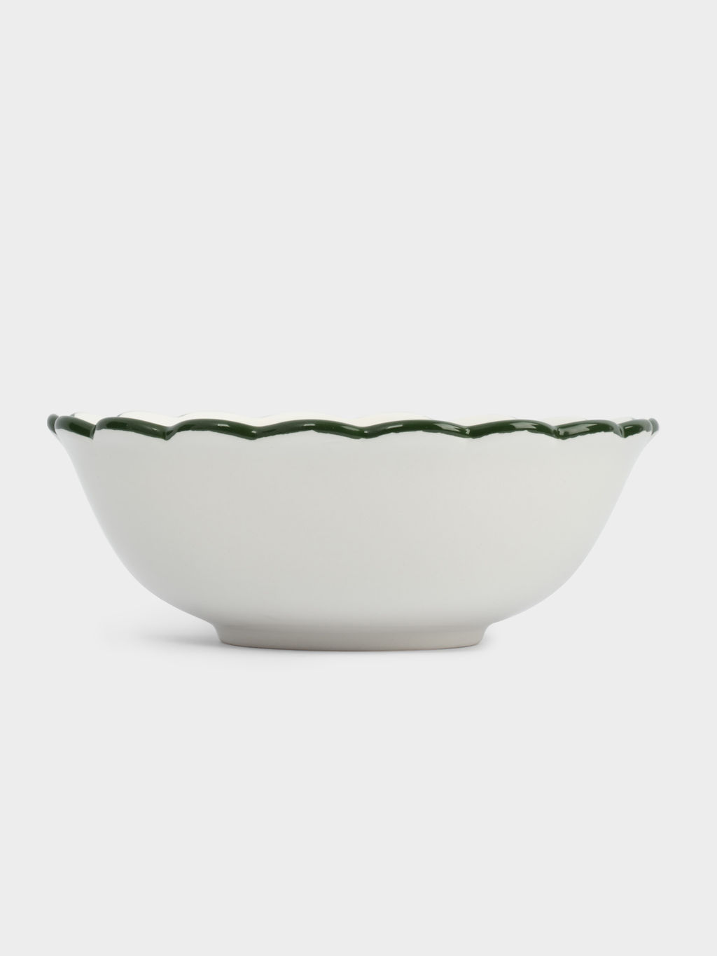 Салатник, 20х8 см, 1,2 л, керамика, зеленый, Лошадка у елки, Festival - Anna lafarg фото 4