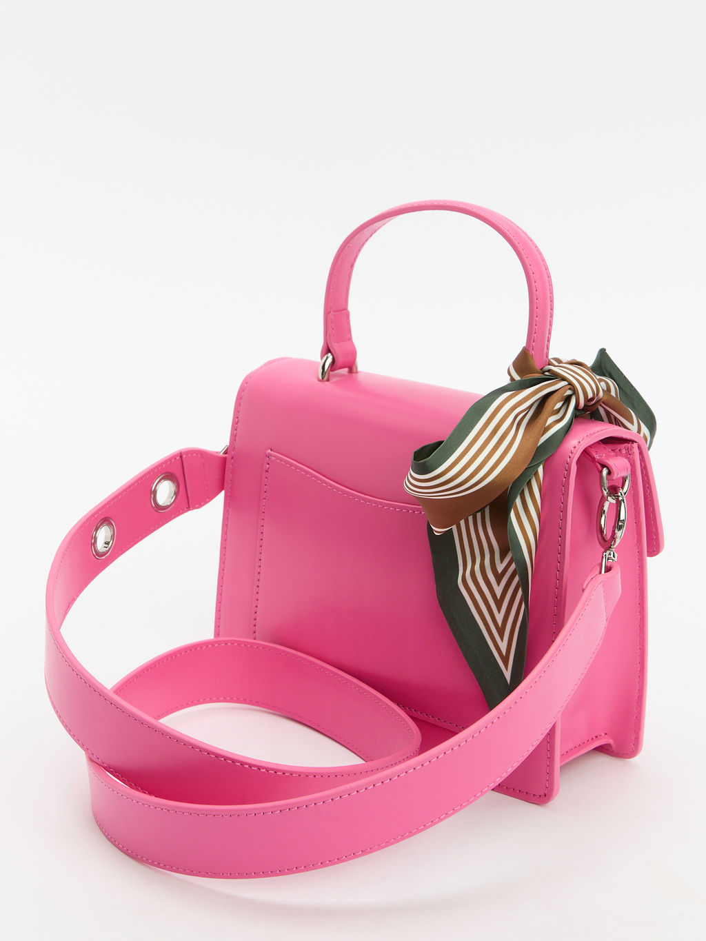 Женская сумка с ручками TENDANCE Артикул 4513534, ярко-розовый  фото 3
