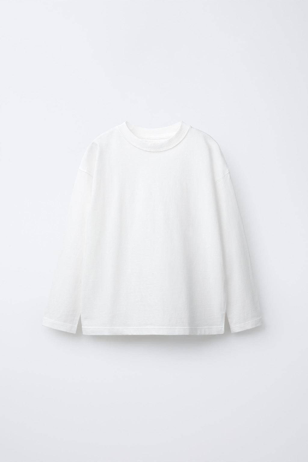 Футболка Zara Basic Medium Weight белая