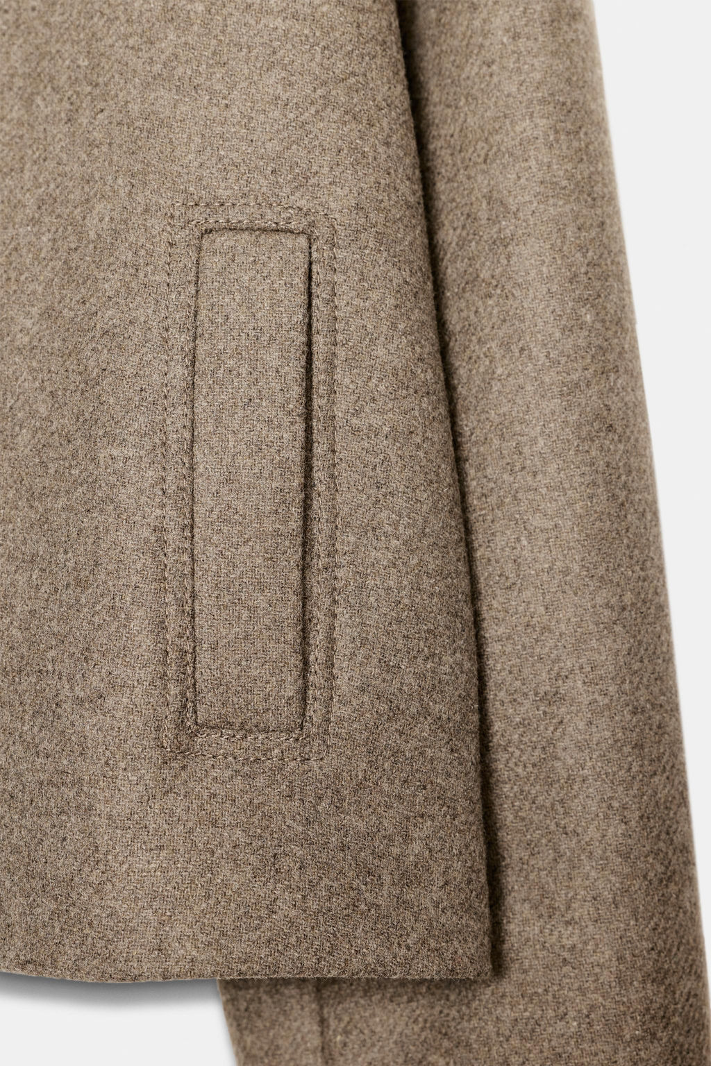 SHORT WOOL COAT - Zara фото 20