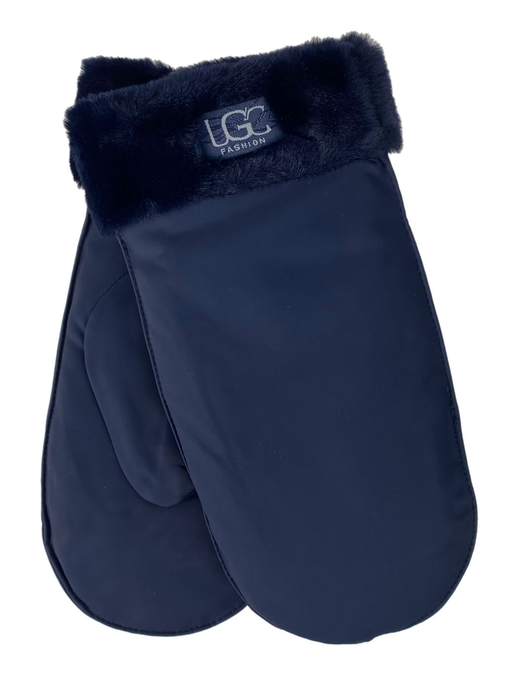 Зимние женские варежки с подкладом из искусственного меха, цвет шоколад - Greta фото 25