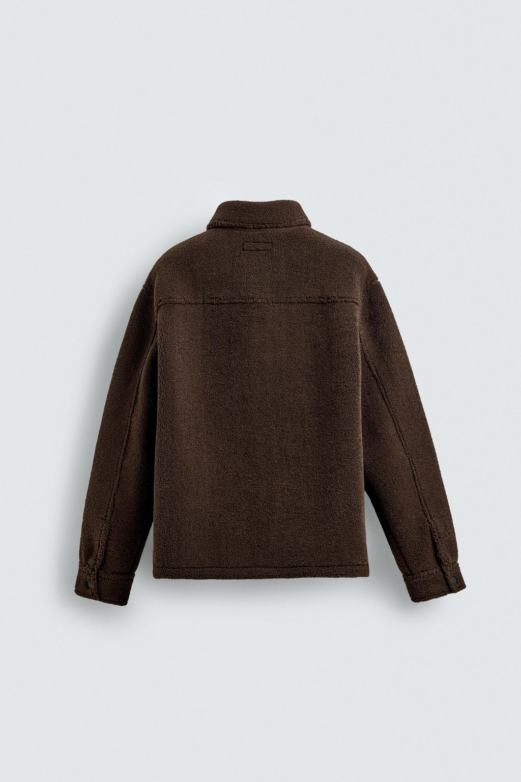 FAUX SHEARLING OVERSHIRT - Zara фото 8