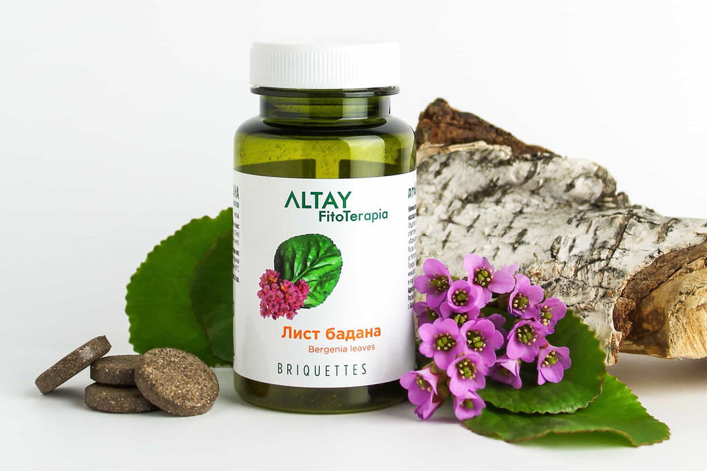 БАД в монобрикетах Бадан Алфит 6613 фото 4