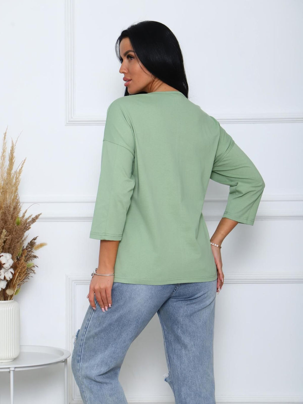 IV-CAPRIZ Сильвана - футболка оливковый  фото 5