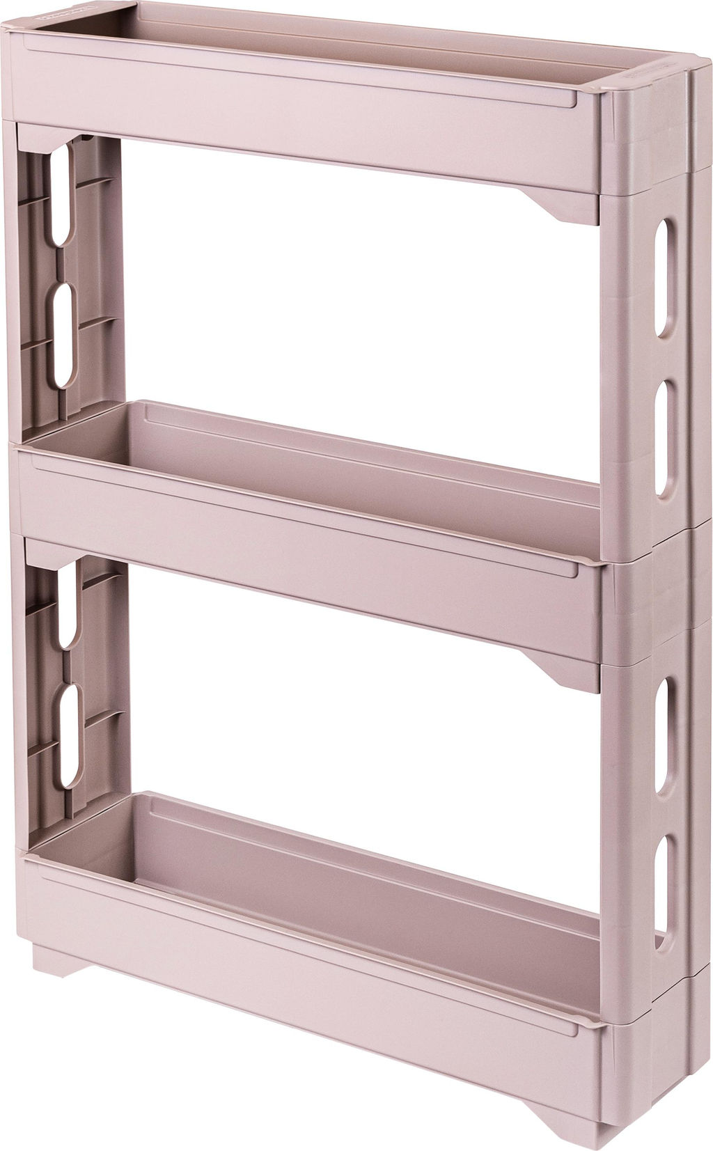 Этажерка Keeplex Regular на колесиках,3-х сек,узкая 53,7*13,8*71см. арт. KL3838