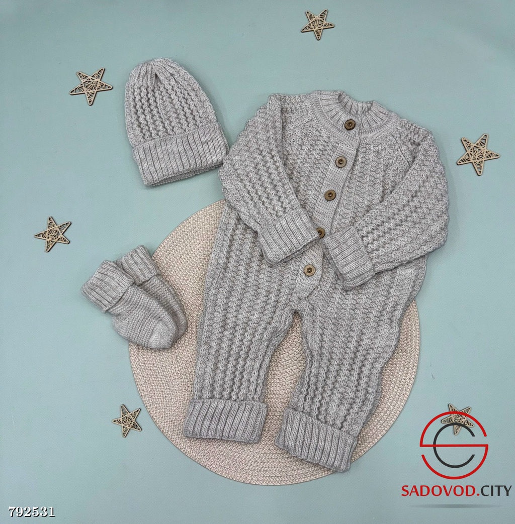 Вязаные комбинезоны из трёх предметов - Bruno фото 9