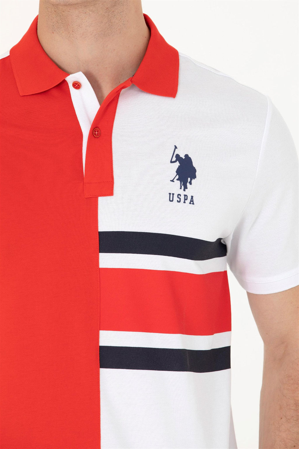 Мужская красная футболка - U.s. polo assn фото 8