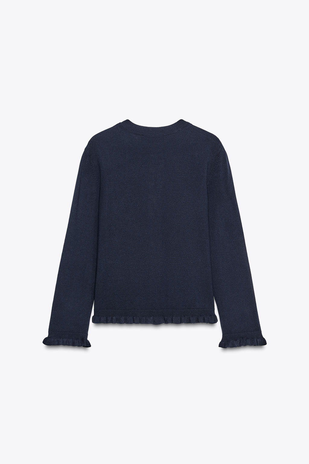 RUFFLE TRIM CARDIGAN - Zara фото 7