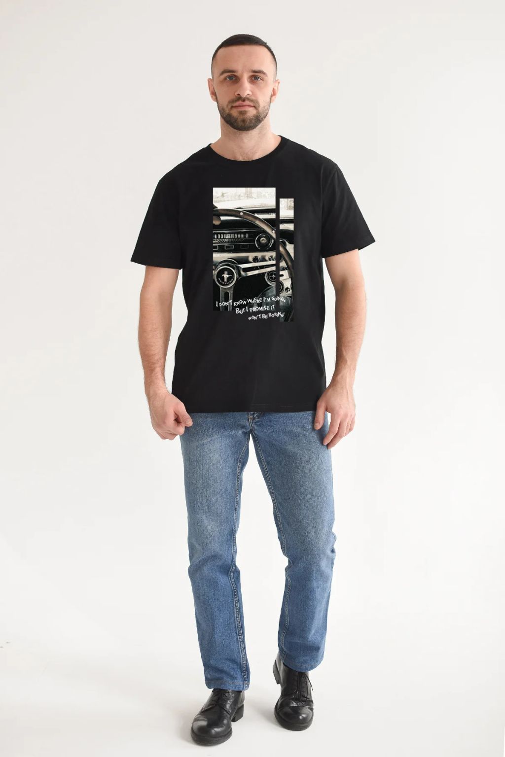 Футболка Хлопок 100% За рулём - Оптима фото 2