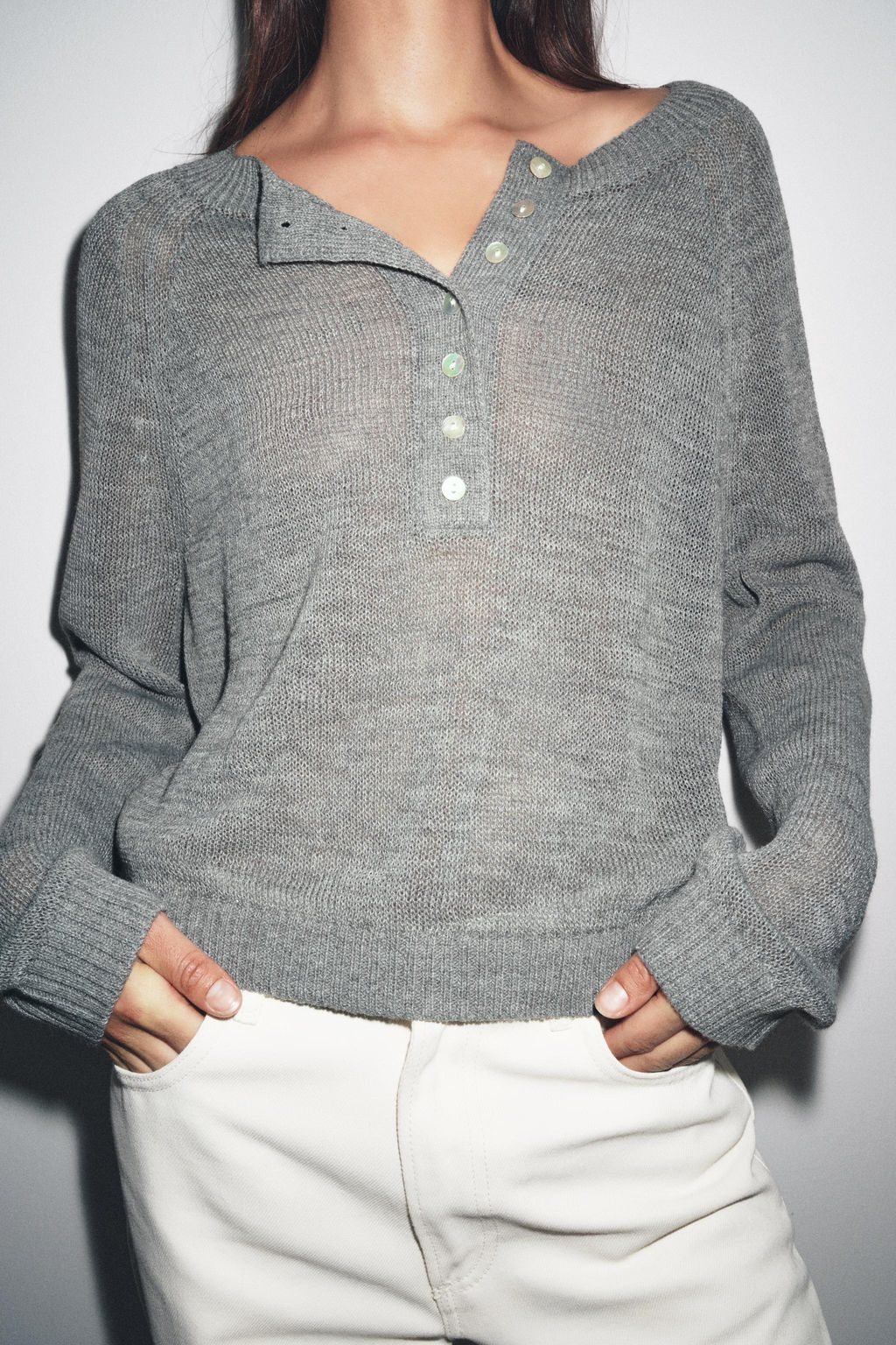 KNIT BAKER SWEATER - Zara фото 8