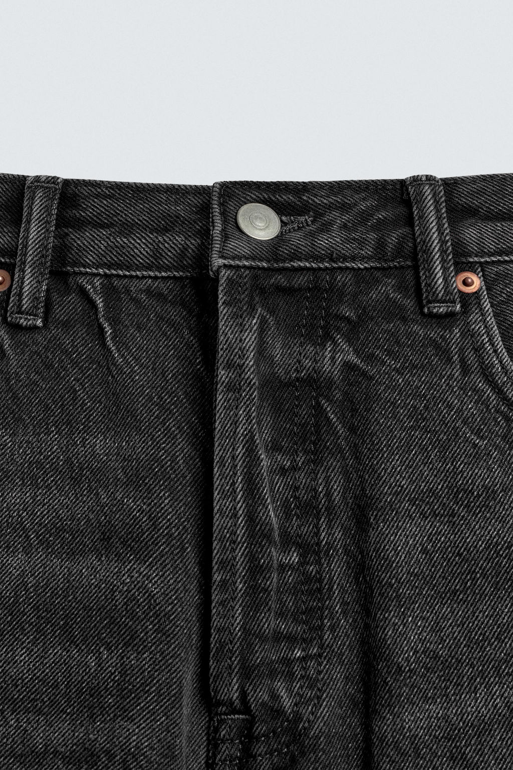 BERMUDA DENIM STRAIGHT FIT / Carb?n - Zara фото 10
