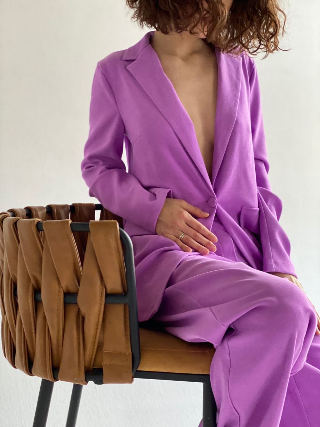 Жакет удлинённый с английским воротником - Martichelli фото 82