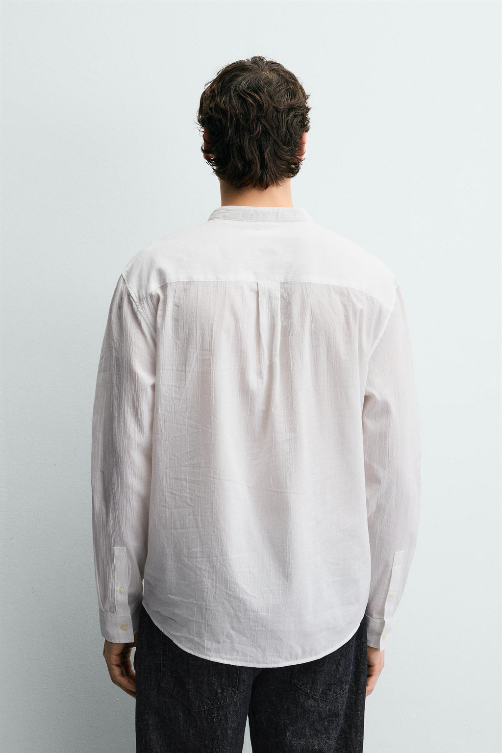 CREASED-EFFECT SHIRT - Zara фото 3